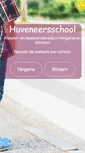 Mobile Screenshot of huveneersschool.be
